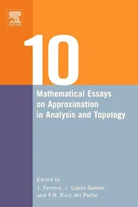 Ten Mathematical Essays on Approximation in Analysis and Topology_cover