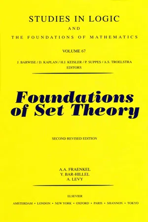 Foundations of Set Theory