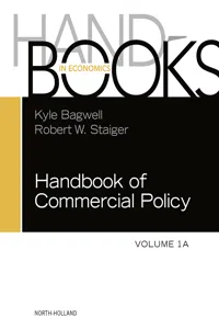 Handbook of Commercial Policy_cover