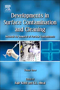 Developments in Surface Contamination and Cleaning, Volume 3_cover