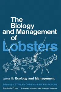 The Biology and Management of Lobsters_cover