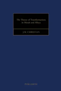 The Theory of Transformations in Metals and Alloys_cover