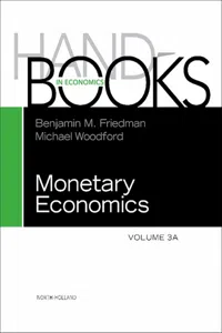 Handbook of Monetary Economics 3A_cover