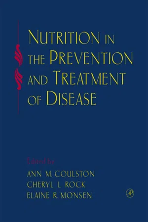 Nutrition in the Prevention and Treatment of Disease