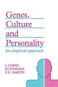 Genes, Culture, and Personality_cover