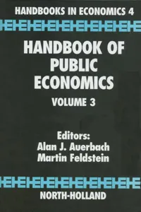 Handbook of Public Economics_cover