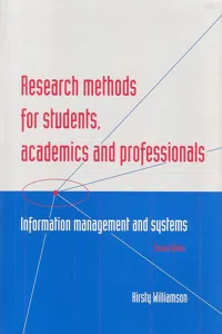 Research Methods for Students, Academics and Professionals_cover