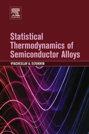 Statistical Thermodynamics of Semiconductor Alloys