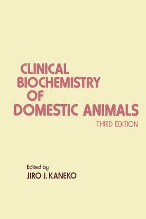 Clinical Biochemistry of Domestic Animals