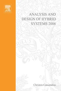 Analysis and Design of Hybrid Systems 2006_cover