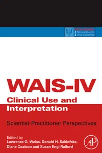 WAIS-IV Clinical Use and Interpretation_cover