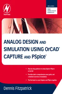 Analog Design and Simulation using OrCAD Capture and PSpice_cover