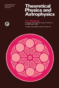 Theoretical Physics and Astrophysics_cover