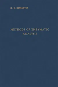 Methods of Enzymatic Analysis_cover