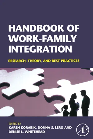 Handbook of Work-Family Integration