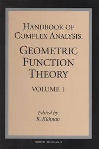 Handbook of Complex Analysis_cover