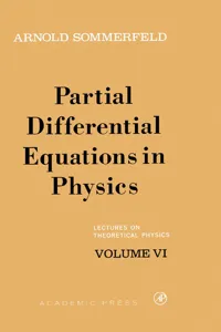 Partial Differential Equations in Physics_cover