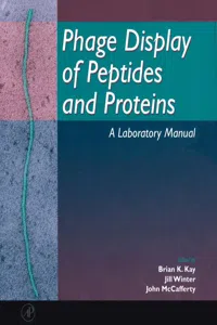 Phage Display of Peptides and Proteins_cover