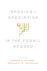 Species and Speciation in the Fossil Record_cover