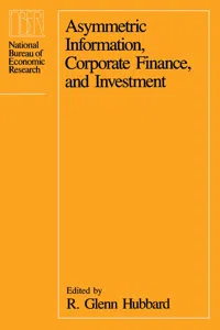Asymmetric Information, Corporate Finance, and Investment_cover