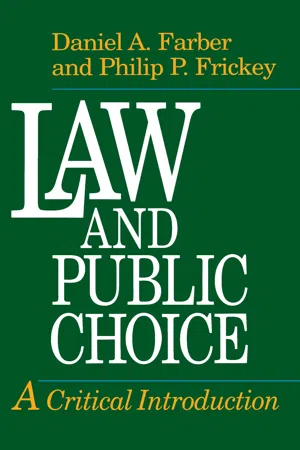 Law and Public Choice