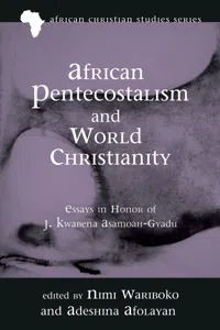 African Pentecostalism and World Christianity_cover