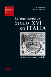 La arquitectura del siglo XVI en Italia_cover