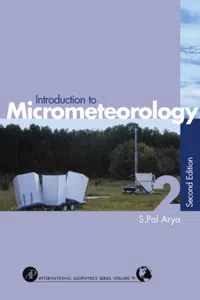 Introduction to Micrometeorology_cover