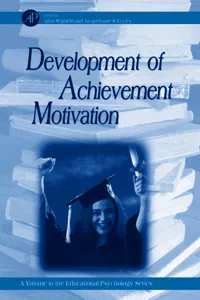 Development of Achievement Motivation_cover