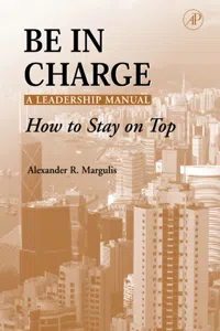 Be in Charge: A Leadership Manual_cover