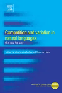 Competition and Variation in Natural Languages_cover