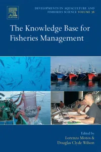 The Knowledge Base for Fisheries Management_cover