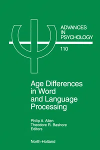 Age Differences in Word and Language Processing_cover