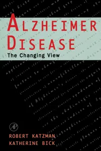 Alzheimer Disease: The Changing View_cover