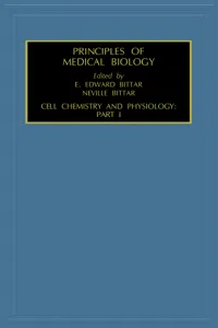 Cell Chemistry and Physiology: Part I_cover