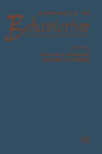 Handbook of Behaviorism_cover