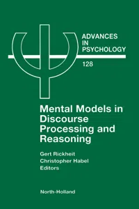 Mental Models in Discourse Processing and Reasoning_cover