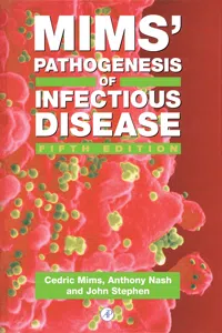 Mims' Pathogenesis of Infectious Disease_cover