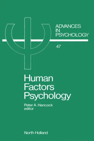 Human Factors Psychology