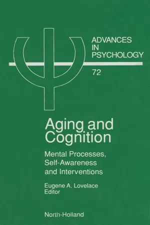 Aging and Cognition