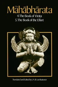 The Mahabharata, Volume 3: Book 4: The Book of the Virata; Book 5_cover