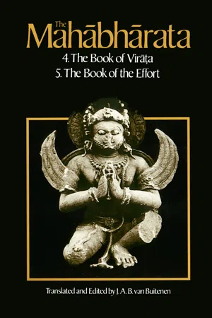 The Mahabharata, Volume 3: Book 4:  The Book of the Virata; Book 5