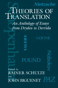 Theories of Translation_cover