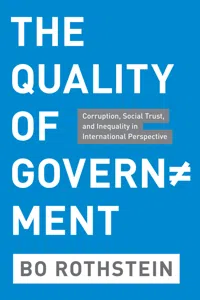 The Quality of Government_cover