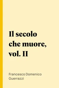 Il secolo che muore, vol. II_cover