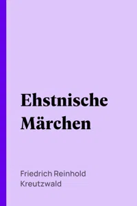 Ehstnische Märchen_cover