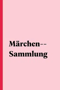 Märchen-Sammlung_cover