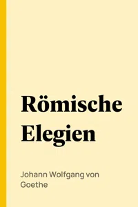 Römische Elegien_cover