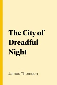 The City of Dreadful Night_cover