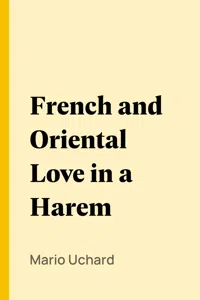 French and Oriental Love in a Harem_cover